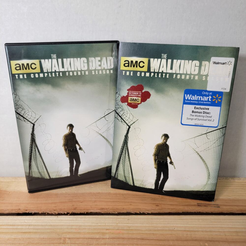 DVD The Walking Dead Complete Fourth Season w/ Dust Cover
